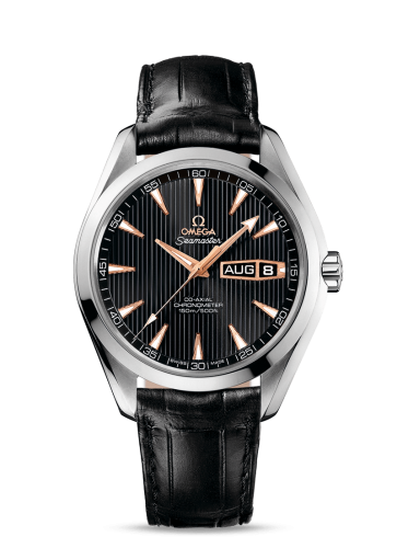 Omega Seamaster Aqua Terra 150m Co-Axial 43 Annual Calendar White Gold / Grey